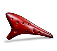 Ocarina para principiantes Ocarina De 12 Agujeros Tono AC/SF/SG/SC Ocarina Cielo Estrellado Ahumado Ocarina De Cerámica(SF)