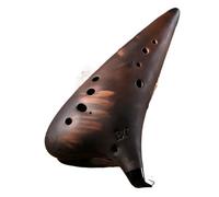 ocarina para principiantes Ocarina de arena morada 12 hoyos alto AC rendimiento profesional BC AF juego de siete piezas(Color:BC)
