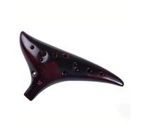 ocarina para principiantes Ocarina de cerámica de 12 agujeros Alto Ocarina C llave AC Ocarina del tiempo instrumento Musical Ocarina profesional con bolsa