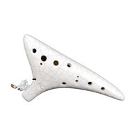 ocarina para principiantes Ocarina de doce hoyos de nivel básico para principiantes alto de 12 hoyos en tecla C AC rendimiento profesional de plástico(2)