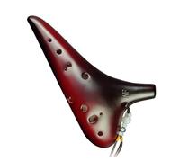 ocarina para principiantes Ocarina melodía AF de 12 hoyos para principiantes instrumento musical de rendimiento alto F de 12 hoyos arcilla xun