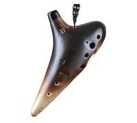 ocarina para principiantes Ocarina tono medio doce agujeros elegante instrumento de cerámica milenario