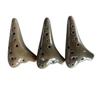 Ocarina para principiantes Ocarina Treble SF Tone Legend Ocarinas 12 agujeros Accesorios para instrumentos musicales profesionales Instrumentos Ocarina(B)