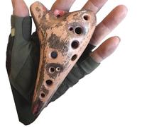 Ocarina para principiantes Ocarina Treble SF Tone Legend Ocarinas 12 agujeros Accesorios para instrumentos musicales profesionales Instrumentos Ocarina(C)
