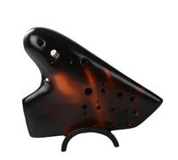 Ocarina para principiantes Ocarina Triple Alto C Clave AC Instrumentación Musical Ocarinas De Cerámica Instrumentos Raros Accesorios Flauta(B)
