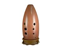 Ocarina para principiantes Ocarinas De Cerámica Con Afinación En F, Flauta De 10 Agujeros, Ocarinas De Cerámica, Accesorios Antiguos Inusuales Y Raros(B F tune)
