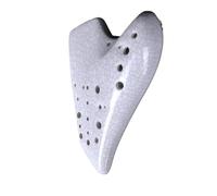 Ocarina para principiantes Ocarinas Legend Profesionales De Tres Tubos Con Clave C Avanzada Alto Cerámica Dolomita Ocarina Of Time