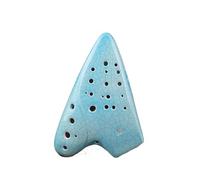 ocarina para principiantes Tecla AC de tres tubos de ocarina de nivel de rendimiento para principiantes un instrumento básico con tono preciso(2)