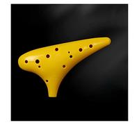 Ocarina Principiante de 12 hoyos Alto C Tune 12 hoyos AC Resina plástica profesional Estudiante Instrumento musical para niños Instrumento de ocarina (3)
