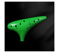 Ocarina Principiante de 12 hoyos Alto C Tune 12 hoyos AC Resina plástica profesional Estudiante Instrumento musical para niños Instrumento de ocarina (5)