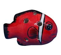 Ocarina, Principiante for aprender Ocarina pequeña de cerámica con tweeter 4 orificios(Big Mouth Fish)