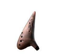 ocarina principiantes Cerámica 12 Agujeros Ocarina Alto Tono AC Ocarina Tapion Accesorios De Instrumentación Musical Profesional (Color : AG tuning)