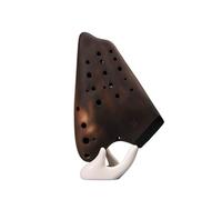 ocarina principiantes Ocarina Advanced Ceramica Ocarinas Instrumentos Musicales Profesional Adecuado Para Principiantes Y Estudiantes (Color : Brown)