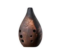ocarina principiantes Ocarina De Diez Agujeros Para Principiantes, Tao Xun Profesional Para Tocar La Antigua Xun, Instrumento De Ocarina De Arena Púrpura, Tecla E, Tecla F, Tecla G (Color : F key)