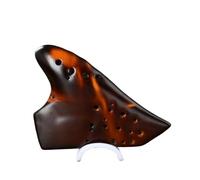 ocarina principiantes Triple Cerámica Ocarina Avanzada Ocarina Flautas Transversales Instrumento Ocarina Instrumento Musical Profesional Para Principiantes (Color : 03)