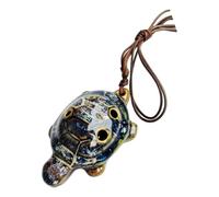 Ocarina profesional china con llave C hecha a mano de cerámica con 6 agujeros Ideal para amantes de la música clásica y principiantes Ocarina de ejecución en tono C