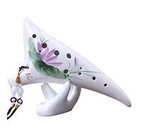 Ocarina profesional de 12 hoyos Alto C-tune Estudiante de doce hoyos AC-tune Tao Xun tocando instrumentos musicales con instrumento de ocarina con cordón (7)