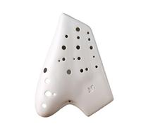 Ocarina Profesional De 3 Tubos Advanced AC AG Zisha Dolomite Ocarinas Ocarina Flauta Musical Instrumento De Música Tradicional (Color : Alto C key 4)