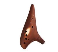 Ocarina profesional Ocarina De Cerámica Para Instrumento Musical, Instrumento De Viento Ardiente Con Llave Alto F, 12 Agujeros