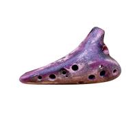 Ocarina profesional Ocarina Treble SF Tone Ocarinas 12 Agujeros Instrumentos Musicales Profesionales(Purple)