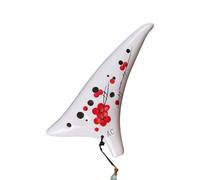 Ocarina Profesionales Ocarina Alto C De Doce Agujeros Pintada A Mano Llave AC Para Enseñanza De Principiantes Ocarina Instrumento Musical Étnico De 12 Agujeros (Color : 3/4)