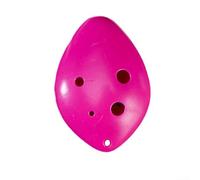 Ocarina soprano de 6 agujeros en clave C, juguete musical ligero con tacto cómodo (morado)
