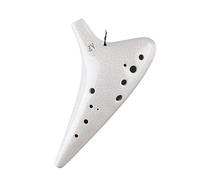 Ocarina Tenor Tenor Profesional Tocando Cerámica Xun Instrumento (Color : 01)