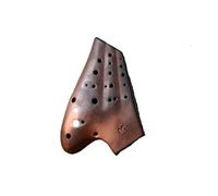 Ocarina Tres Tubos AC Llave 3 Tubos Alto C Llave Arena Púrpura Ocarina Ahumada Amplia Gama Instrumento De Rendimiento Profesional (Color : 03)