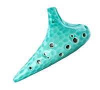Ocarina Verde AC alto C ocarina 12 hoyos ola de mar materiales de enseñanza para principiantes nivel de rendimiento