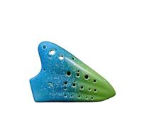 Ocarinas De Cerámica Con 16 Agujeros, Llave Alto C, AC Triple Ocarina, Instrumentos Musicales Profesionales, Ocarina Para Estudiantes Principiantes (Color : Style 2)