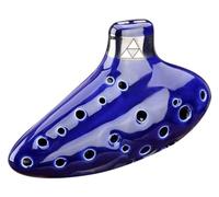 Ocarinas Kit de reparación de guitarra, instrumento Ocarina de música profesional de 16 agujeros, herramientas de reparación y mantenimiento de 14 piezas Clásico