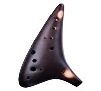 Ocarinas La calidad del sonido de Ocarina G-Tune de tono medio de 12 orificios es un instrumento de interpretación profesional de Ocarina simple y suave for principiantes Ocarina Gente(A)