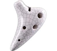 Ocarinas, Mini ocarina de arcilla de 6 agujeros con tono súper alto F (SSF), creativo instrumento de viento agrietado en forma de submarino, exquisitas decoraciones colgantes, regalos for niñas/niños(