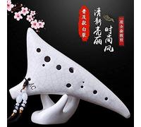 Ocarinas Ocarina 12 hoyos principiante Introducción Songyin Alto C 12 agujeros AC profesional Seis Tao Xun tocando 6 instrumentos (Color: #5) (#8)