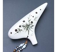 Ocarinas Ocarina 12 hoyos principiante Introducción Songyin Alto C 12 agujeros AC profesional Seis Tao Xun tocando 6 instrumentos (Color: #5) (#3)