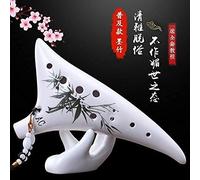 Ocarinas Ocarina 12 hoyos principiante Introducción Songyin Alto C 12 agujeros AC profesional Seis Tao Xun tocando 6 instrumentos (Color: #5) (#9)