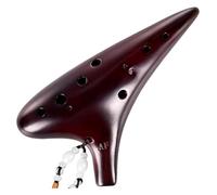 Ocarinas Ocarina 12 hoyos tono medio F Tune Af Ocarina profesional tocando instrumento musical for principiantes for aprender instrumentos musicales Clásico