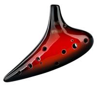 Ocarinas Ocarina Ac de 12 agujeros, Ocarina de cerámica, instrumento de juego profesional adecuado for principiantes, Ocarina, compañero de viaje perfecto Clásico