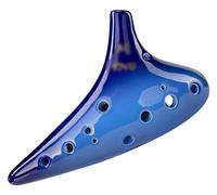Ocarinas Ocarina Ac de 12 agujeros, Ocarina de cerámica, instrumento de juego profesional adecuado for principiantes, Ocarina, compañero de viaje perfecto Gente