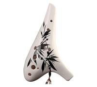 Ocarinas Ocarina Ac Ocarina de tono medio de 12 agujeros, niños adultos, estudiantes principiantes, tocan instrumentos musicales con cordón Clásico