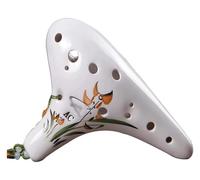 Ocarinas Ocarina Ac Tune de tono medio de 12 orificios con cordón Ocarina es adecuada for principiantes for tocar instrumentos musicales Gente