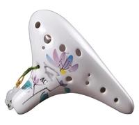 Ocarinas Ocarina Ac Tune de tono medio de 12 orificios con cordón Ocarina es adecuada for principiantes for tocar instrumentos musicales Gente