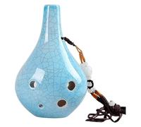 Ocarinas Ocarina Ac vertical de 6 agujeros, tono medio, Ocarina de cerámica en tono C for profesionales, principiantes, adultos, estudiantes, instrumento musical Clásico