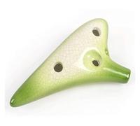 Ocarinas Ocarina Alto C de 12 agujeros, instrumento Musical de cerámica for tocar, adecuado for principiantes, Ocarina folclórica de entrada Clásico