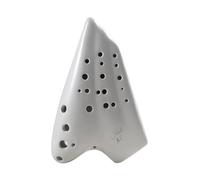 Ocarinas Ocarina Alto C Instrumento profesional de Ocarina adecuado for que estudiantes principiantes adultos jueguen y enseñen Clásico(Blanc)