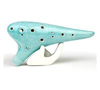 ocarinas Ocarina azul claro Alto C 12 Ocarina for principiantes enseñanza de Ocarina tocando instrumento musical regalo de cumpleaños de vacaciones Decoración hogareña
