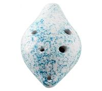 Ocarinas Ocarina azul de 6 agujeros, instrumento de juego de Ocarina en tono D de forma única, adecuado for niños, estudiantes y adultos, fácil de aprender Clásico