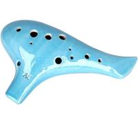 Ocarinas Ocarina Blue Ice Crack 12 agujeros Ac Ocarina adecuada for músicos principiantes adultos tocando instrumento Ocarina profesional Clásico