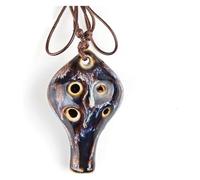 Ocarinas Ocarina colorida de 6 agujeros, estilo creativo de moda, Ocarina de cerámica Alto C for niños, adultos, aprendizaje, principiantes, regalo de cumpleaños Clásico