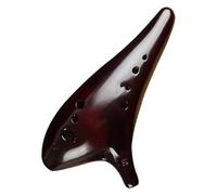 Ocarinas Ocarina de 12 agujeros, bajo ahumado, tono C, Ocarina for principiantes y adultos, enseñanza for usar Ocarina for tocar instrumentos musicales Clásico